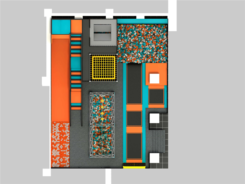 室內(nèi)親子蹦床館——快樂專加