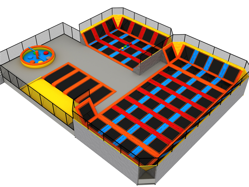 科學室內(nèi)蹦床館——快樂專加