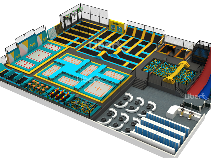 科學(xué)空間蹦床樂園——快樂專加