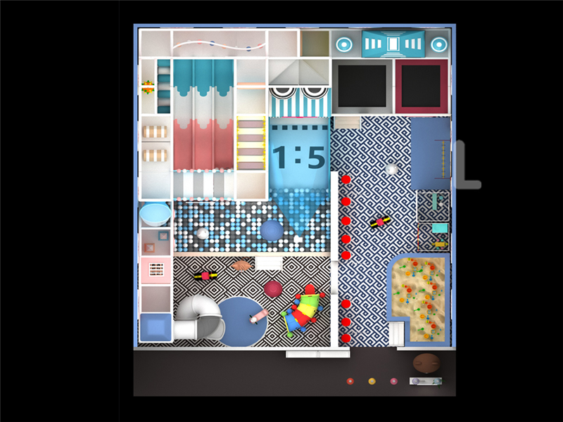 空氣室內(nèi)兒童樂園——快樂專加