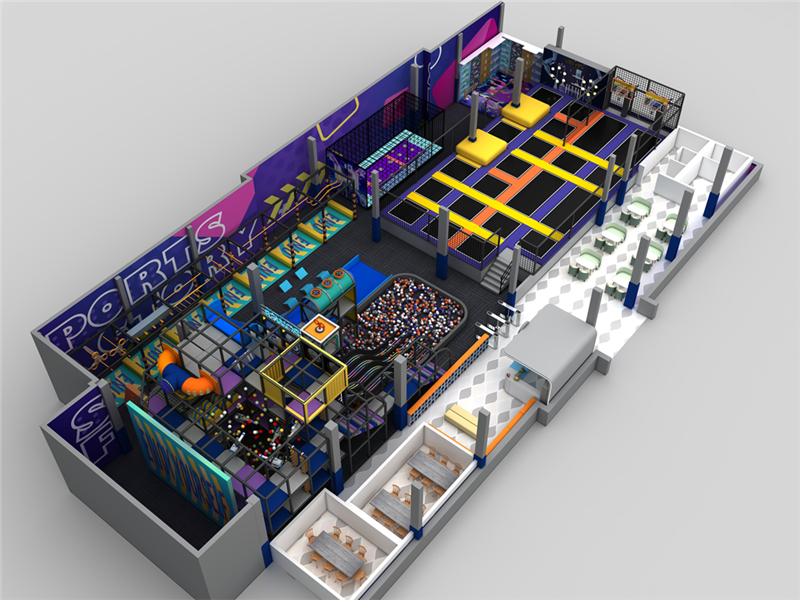 室內(nèi)蹦跳樂園——快樂專加