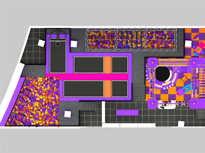 室內(nèi)奇妙蹦跳公園——快樂專加