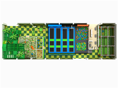 室內(nèi)親子蹦床樂園——快樂專加