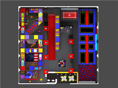 室內(nèi)互動(dòng)親子蹦床——快樂專加