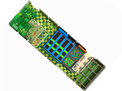 室內(nèi)親子蹦床公園——快樂(lè)專加