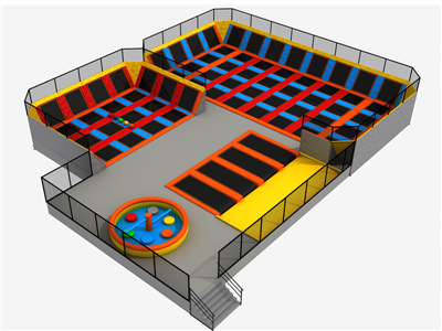 室內(nèi)網(wǎng)紅蹦床館——快樂(lè)專加