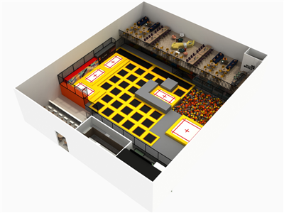 兒童蹦床——快樂專加