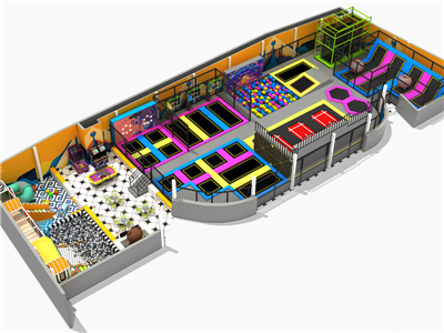 空間室內(nèi)蹦床樂(lè)園——快樂(lè)專(zhuān)加