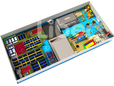 反彈蹦床公園——快樂專加