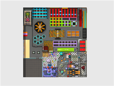 室內(nèi)科學(xué)反彈蹦床館——快樂(lè)專(zhuān)加