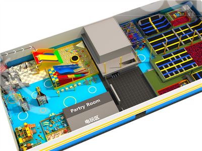休閑蹦床館——快樂(lè)專加