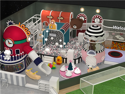 定制蹦床樂園——快樂專加