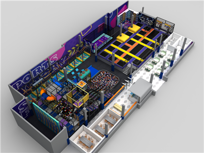 室內(nèi)蹦跳樂園——快樂專加